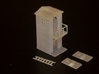 N-Scale 2-Storey Outhouse 3d printed Production Sample