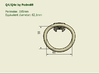 Q4e single ring 62.1mm 3d printed 