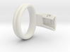 Q4e double ring L 49.3mm 3d printed 