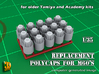 PolyCaps Tamiya/Academy M60s 3d printed Polycaps