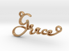 Grace First Name Pendant 3d printed 