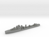 HMS Harvester destroyer 1:3000 WW2 3d printed 