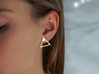Triangle Shoots Stacking Earrings - PART 1  3d printed 