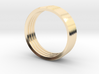 Penta Band Ring (4 Bands) by V DESIGN LAB 3d printed 