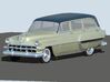 1954 Chevy Wagon Bel-air (2) N Scale Vehicles 3d printed Render