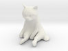 1/6 Grumpy Cute Cat Sitting 3d printed 