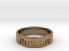 Outlaw Mens Ring 19.8mm Size10 3d printed 