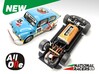 Chassis - SCX ABARTH 1000 TC (Inline AiO) 3d printed Chassis compatible with SCX model (slot car and other parts not included)