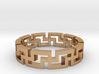 Swastika ring 3d printed 