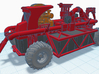 1/64th nuhn type Manure Agitator  3d printed Shown with floats and tires in place