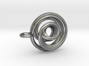 Single Strand Spiral Mobius Pendant 3d printed 
