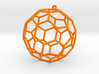 fullerene bauble ornament 3d printed 