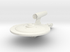 Federation Iowa class Destroyer  3.7" long 3d printed 