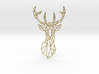 Pendant Deer 3d printed 