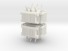 Electrical Transformer (x2) 1/200 3d printed 