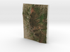Sandia Crest, New Mexico, USA, 1:50000 3d printed 