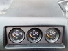 Audi Type 81/85 Central Dash Gauges Panel RH Drive 3d printed unpainted panel in 85 URq dash