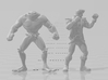 Double Dragon Billly DnD miniature games and rpg 3d printed 