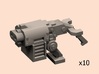 Storming gyrojet gun pintle mount 3d printed 