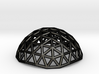 small geodesic dome 3d printed 