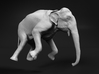 Indian Elephant 1:87 Female Hanging in Crane 3d printed 