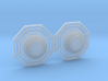 Artoo De Ago's 1:2.3 octagon ports, shallow ESB 3d printed 