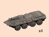 6mm BTR-80 no sprue 3d printed 