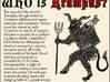 Krampus DnD miniature fantasy games rpg horror 3d printed 