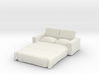 Sofa Bed 1/76 3d printed 
