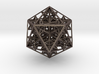 Nested 14 stellated dodecahedrons  3d printed 