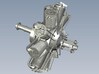 1/15 scale Clerget 9B 130 Hp radial engine x 1 3d printed 