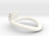 Cherry Keeper Ring - 44x52mm Tall Oval -3° ~48.1mm 3d printed 