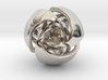 Twisted Geometric Pendant - Tetra-Sphere 3d printed 