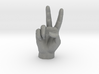 Victory sign l hand 3d printed 