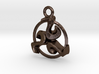 Triskele celtic pendant 3d printed 