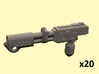 28mm SciFi Flamethrower 3d printed 