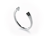 Heart Ring (slim) 3d printed 