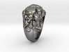 Women's "Future Ring" Sterling Silver 573 code 3d printed 
