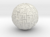 Borg Sphere  4.67" 3d printed 