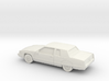 1/43 1991 Cadillac Fleetwood Coupe 3d printed 