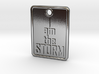 I Am The Storm Tag 3d printed 