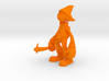 MAD CLOWN 01 3d printed Orange Strong & Flexible Polished