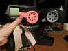 Spektrum DX4C & DX2E Thumb Steer Wheel 3d printed 