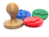 Screw cookie/play dough stamp for kids 3d printed Toy Gurmee - Stamp play dough
