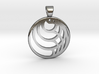 Circles [pendant] 3d printed 