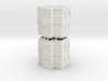 Small Stackable Office Upper Floors Two Pack 3d printed 