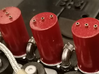 Red Capacitors + Elbows Delorean eaglemoss 3d printed 