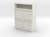 Wooden Cabinet 1/12 3d printed 