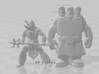 Monty Python Three Headed Giant DnD miniature game 3d printed 
