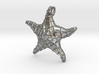 Starfish Pendant 3d printed 